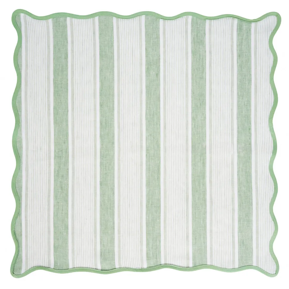 Cabana Stripe Napkin Assorted, Set of 4 in Multi