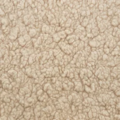 Cali Storage Ottoman in Shearling in Chai Shearling