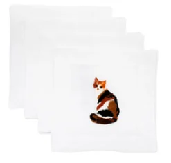 Calico Cat Cocktail Napkins