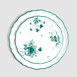 Camaieu Salad Plate in Vert