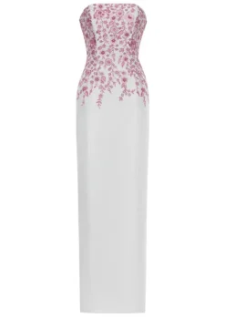 Camelia Gown with Embroidery