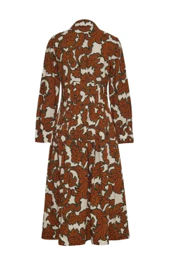 Cameron Dress in Mystic Flora Olive