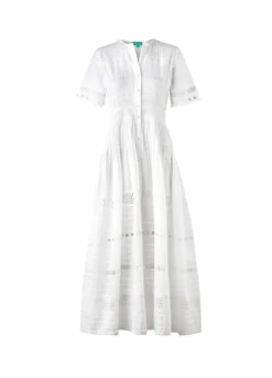 Camila Dress in White
