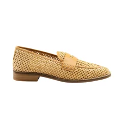 Camila Natural Raffia Loafer
