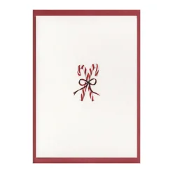 Candy Cane Cards, Set of 5