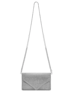 Candy Clutch in Silver
