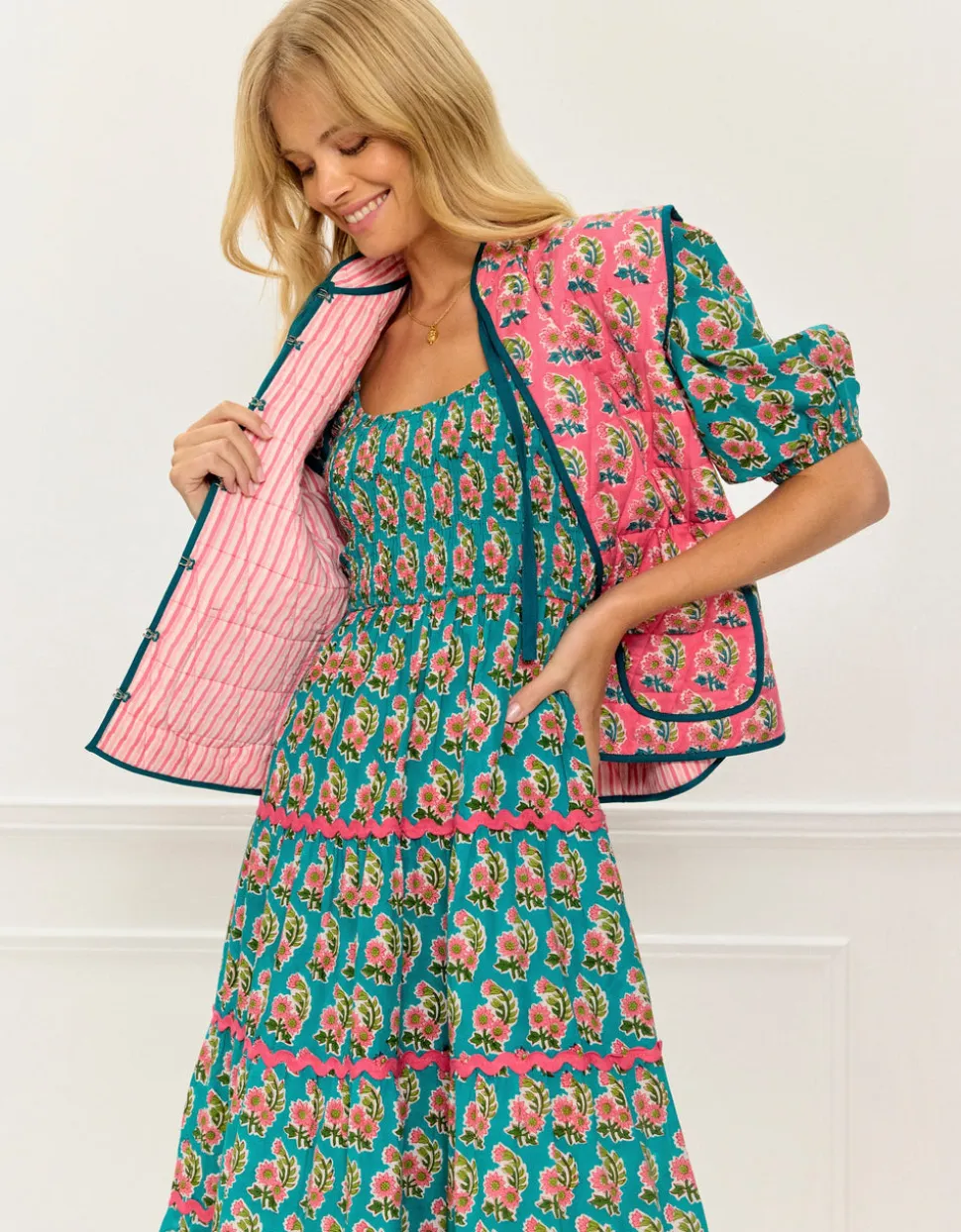 Candy Zinnia Maggie Gilet
