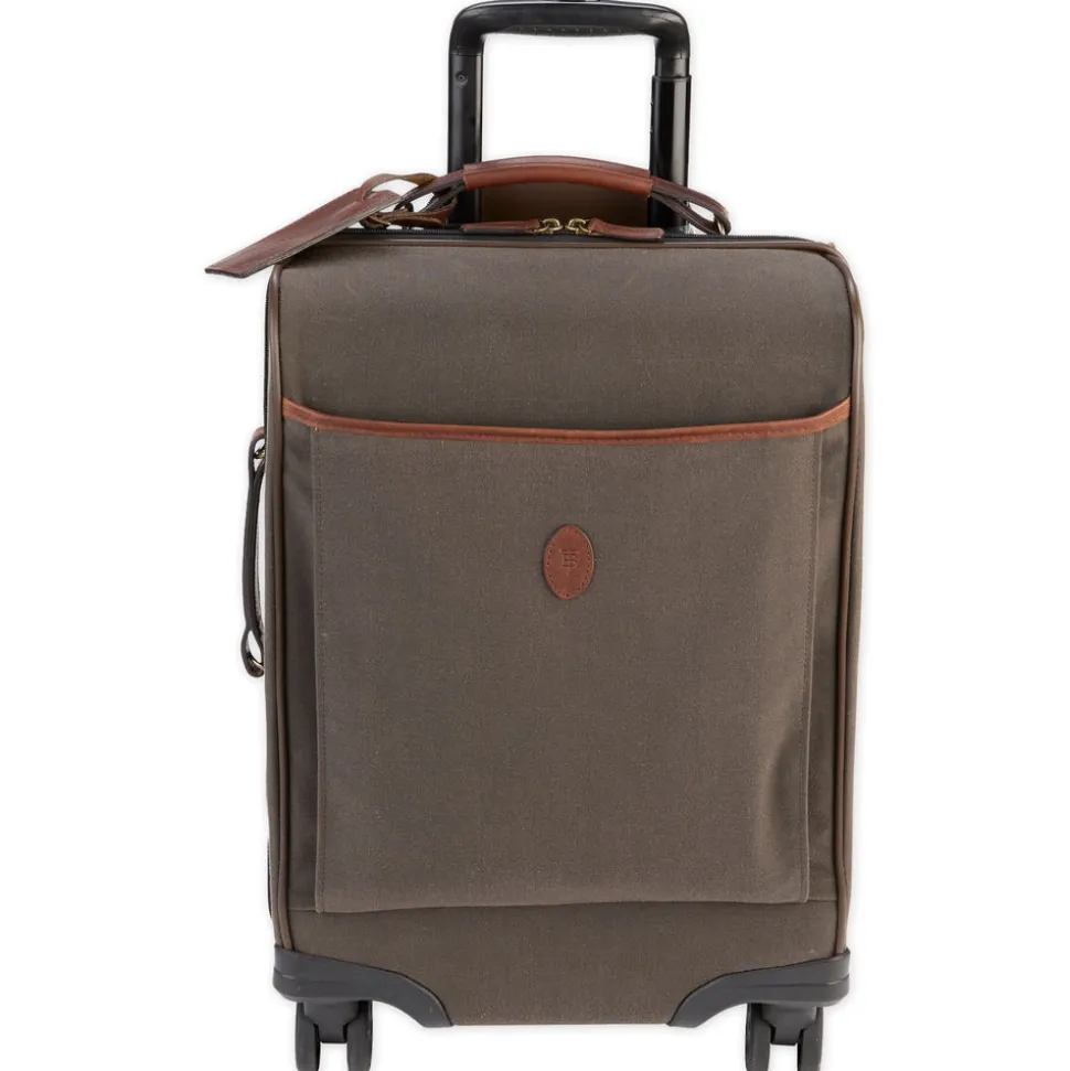 Canvas Wheeled Carry-On Bag