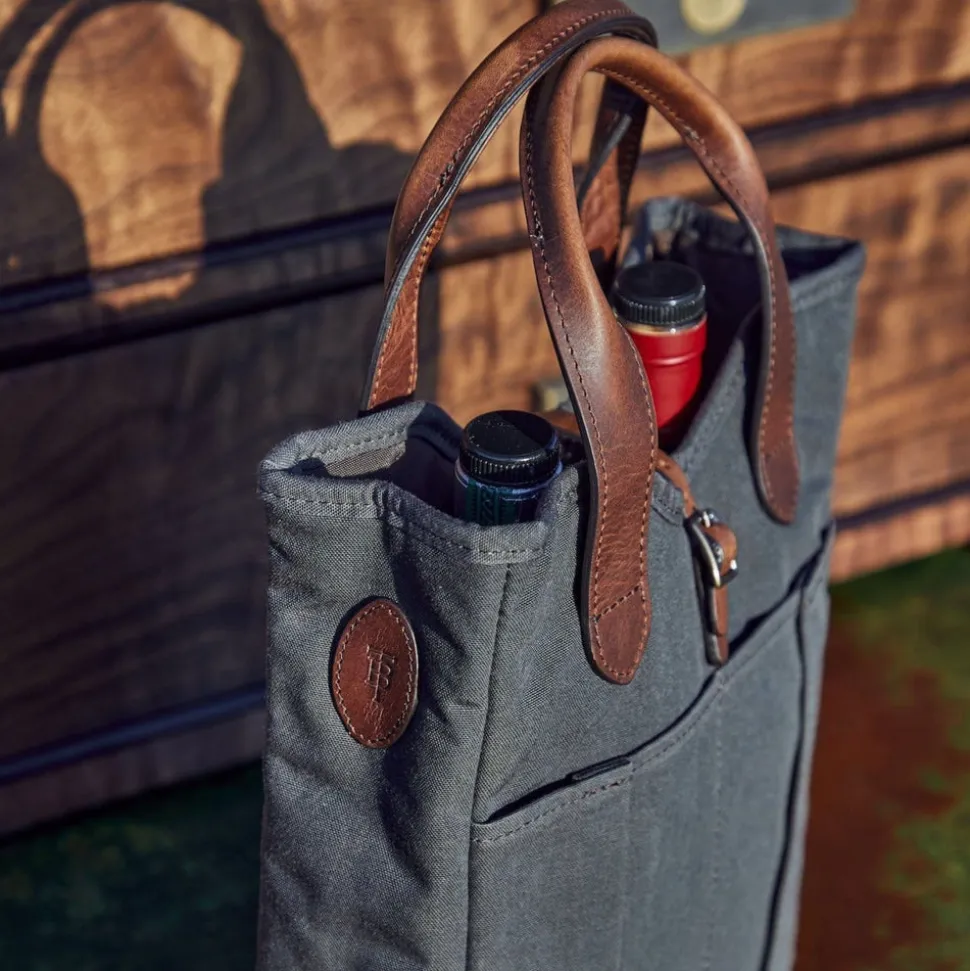 Canvas Whiskey Tote