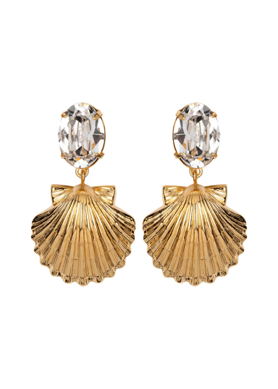 Capesante Earrings in Diamond