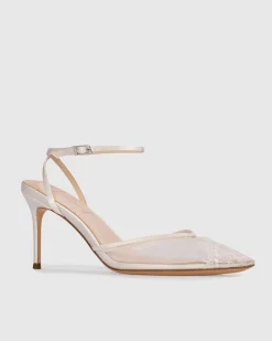 Cara 80 in White Mesh
