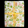 Carly Wrapping Paper In Pink