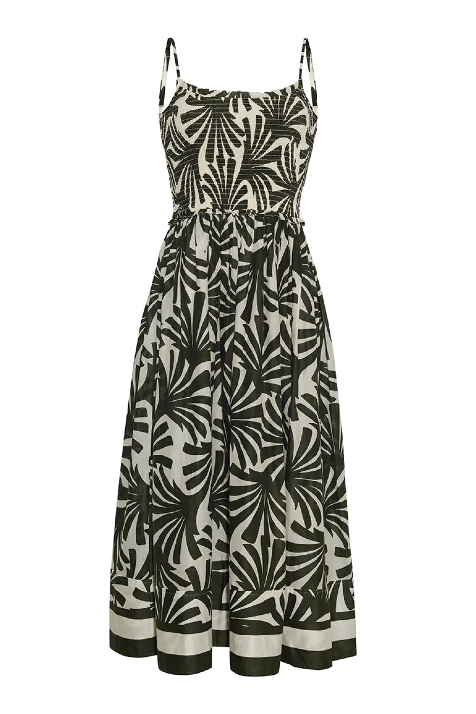 Carmen Dress in Catalina Olive