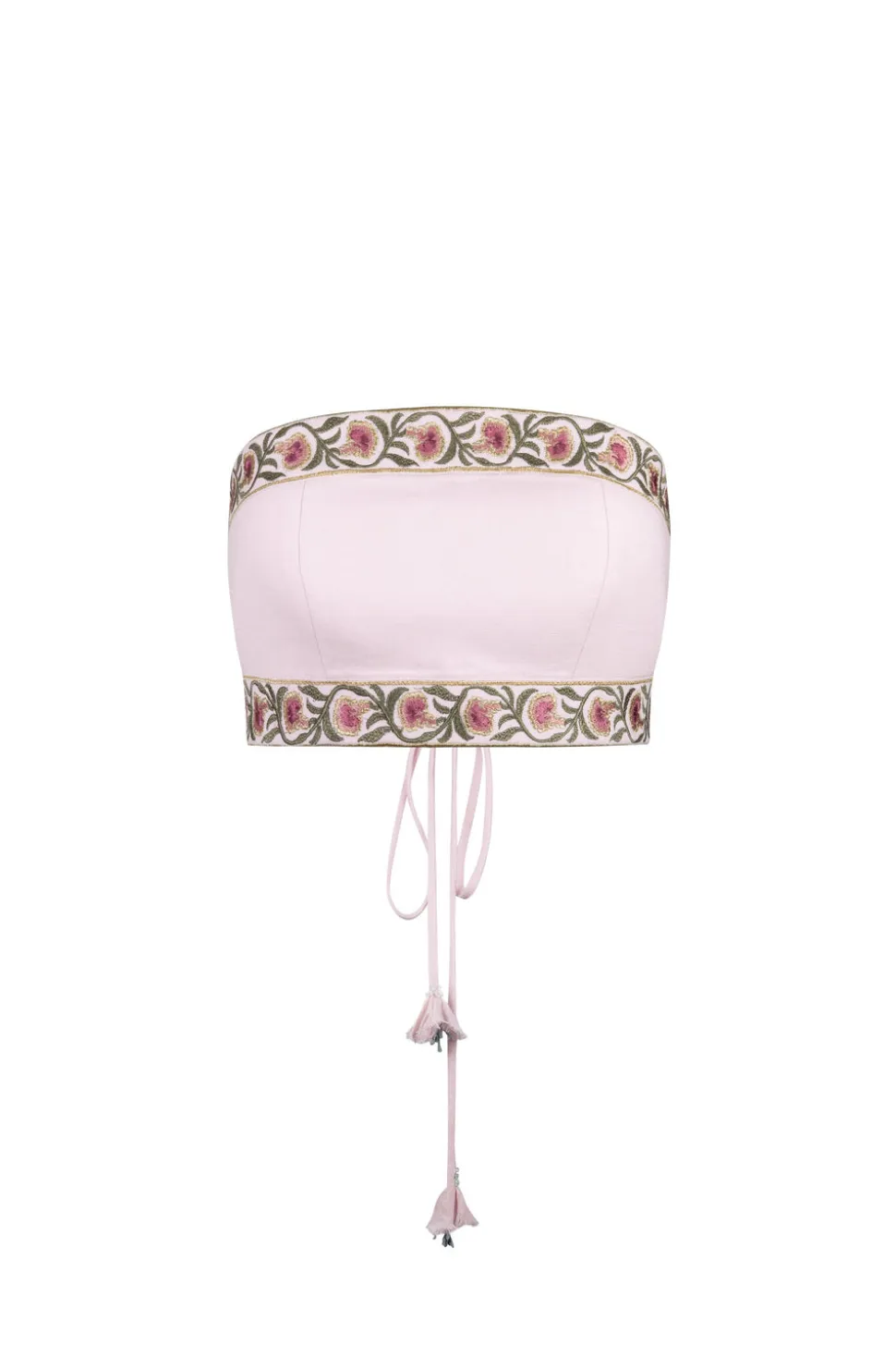 Carnation Crop Top in Pink
