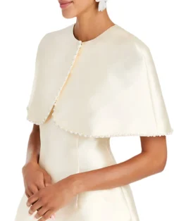 Carolina Pearl Capelet in Ivory