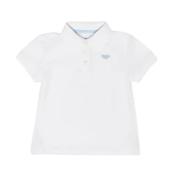 Carter Polo in Classic White