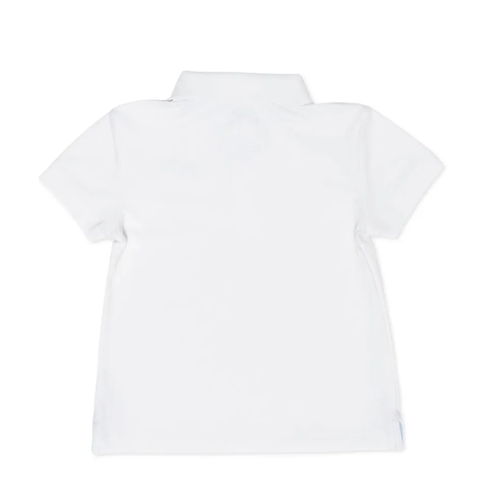 Carter Polo in Classic White