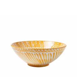 Casa Amarilla Large Bowl with Hand-painted Designs