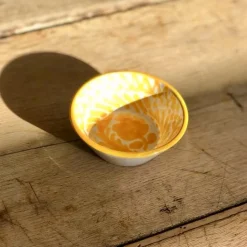 Casa Amarilla Mini Bowl with Hand-painted Designs