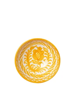 Casa Amarilla Small Bowl with Hand-painted Designs