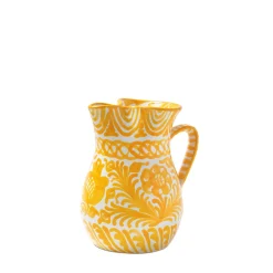Casa Amarilla Small Pitcher with Hand-painted Designs