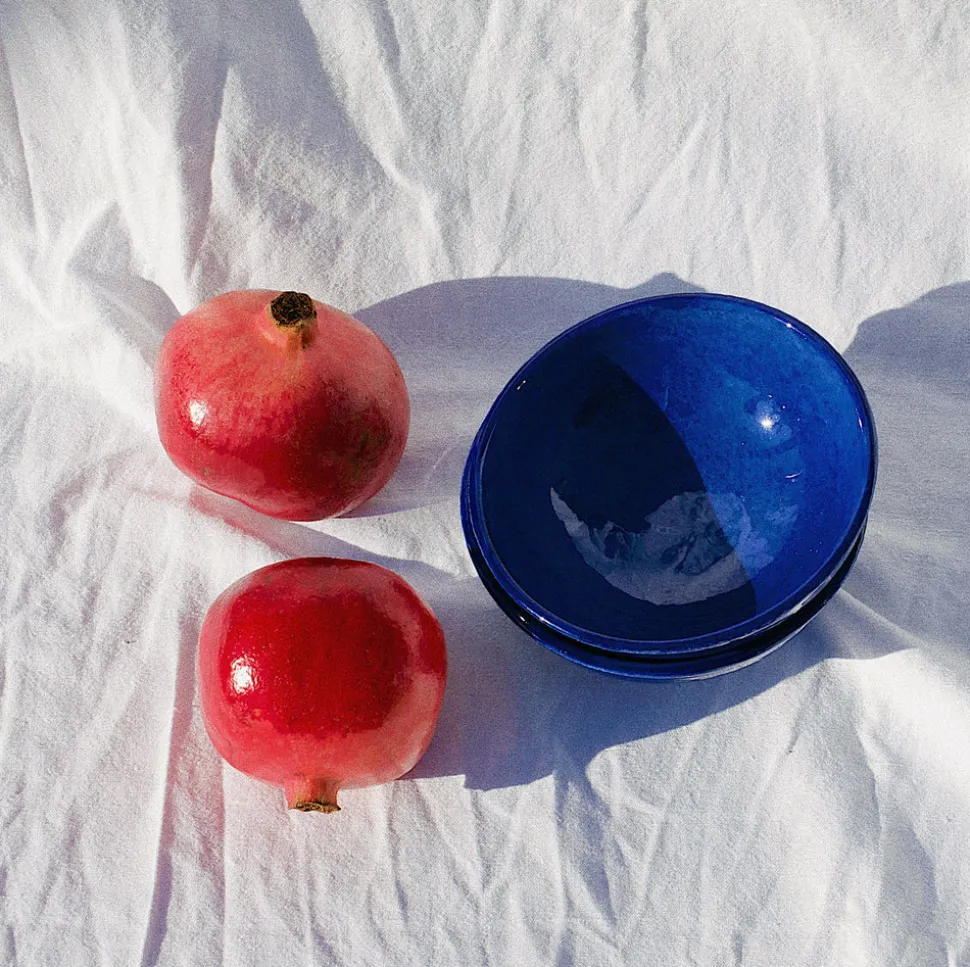 Casa Azul Small Bowl with Blue Glaze