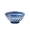 Casa Azul Small Bowl with Hand-Painted Designs