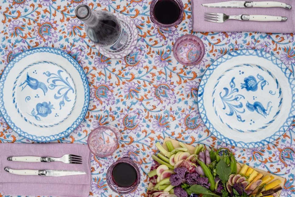 Casa Celeste Dinner Plate with Traditional Designs