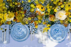 Casa Celeste Salad Plate with Traditional Designs