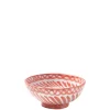 Casa Coral Small Bowl with Hand-painted Designs