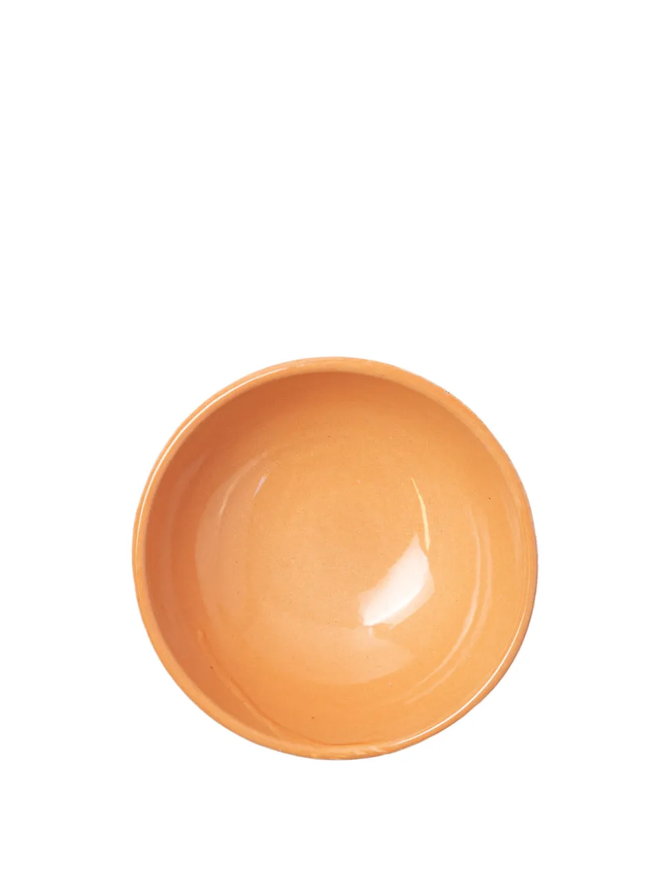 Casa Melocoton Small Bowl with Peach Glaze
