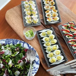 Casablanca Sushi Tray, Set of 2
