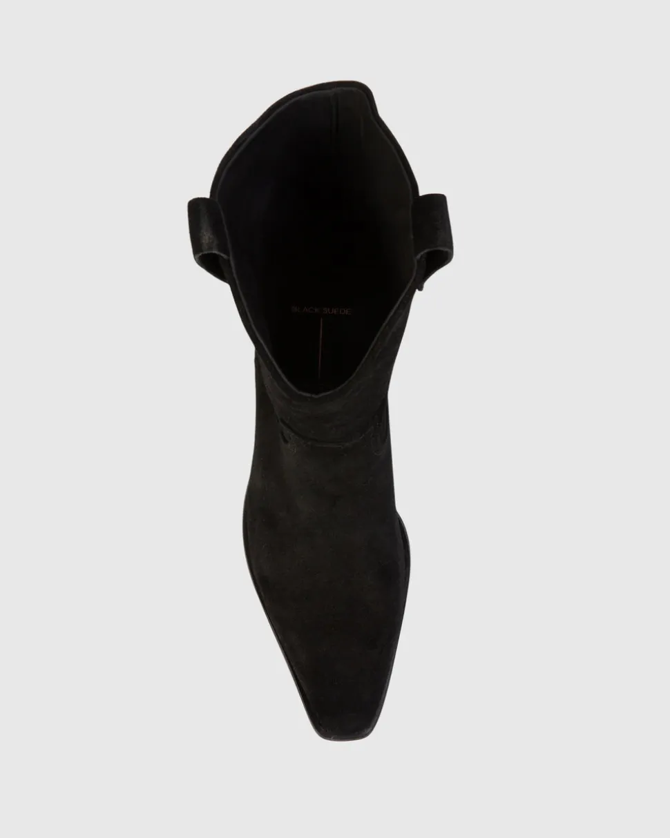 Casey 55 in Black Suede