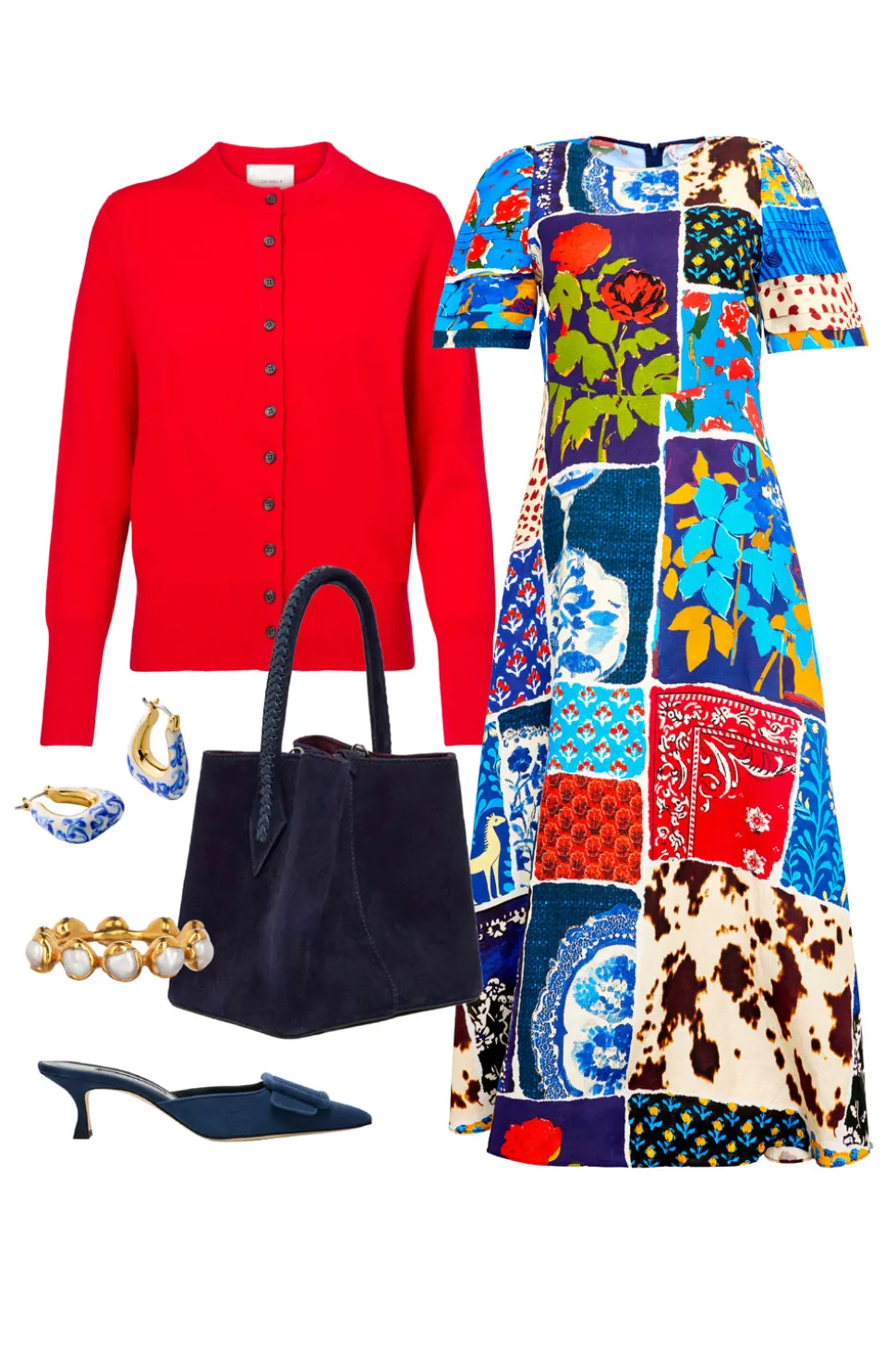 Casey Dress in Nightingale