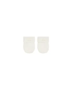 Cashmere Mittens in Ivory