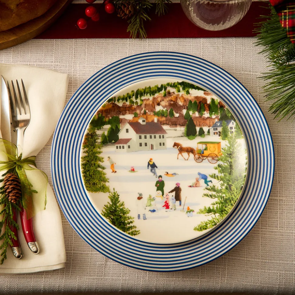 Caskata X Felix Doolittle Winter Wonderland Plates