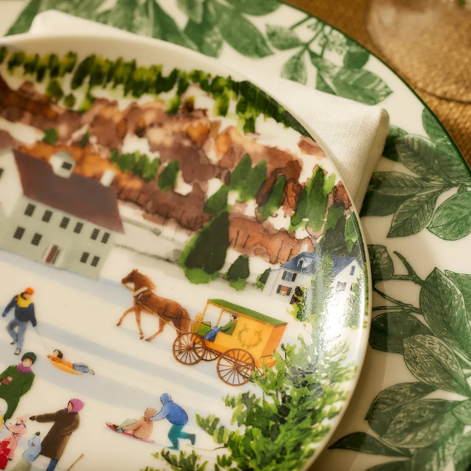 Caskata X Felix Doolittle Winter Wonderland Plates