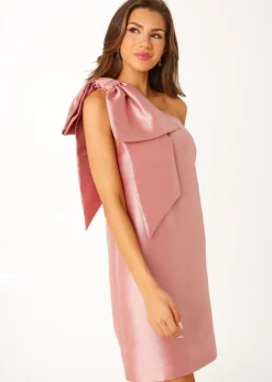 Cassie Dress in Blush Mikado