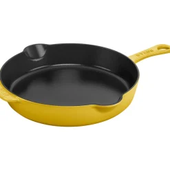 Cast Iron 8.5-inch Traditional Deep Skillet in Citron