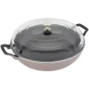 Cast Iron 3.5-qt Braiser with Glass Lid in Lilac