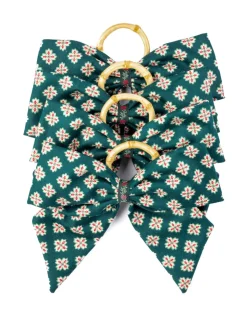 Castleton Napkin Rings in Green, Set of 4