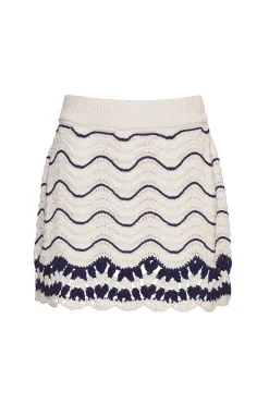Catania Skirt in Midnight Wave