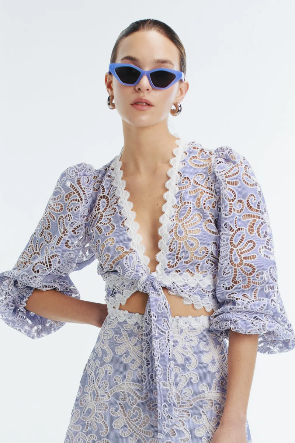 Cecil Top in Blue