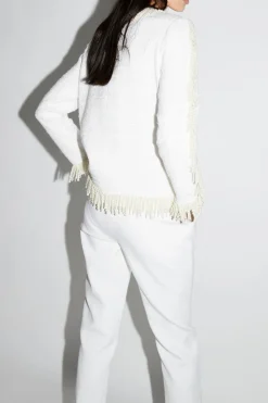 Cecile Jacket White Tweed