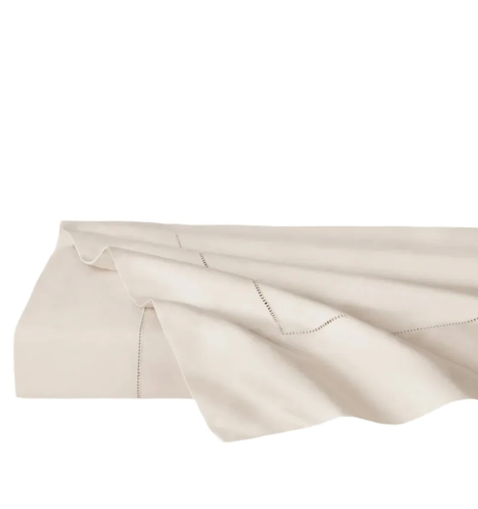 Celeste Flat Sheet in Bone
