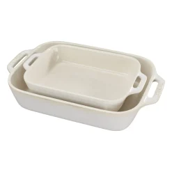Ceramic Rectangular Baking Dish Set, Set of 2