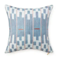 Chambray Lattice Baule Pillow