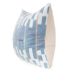 Chambray Lattice Baule Pillow