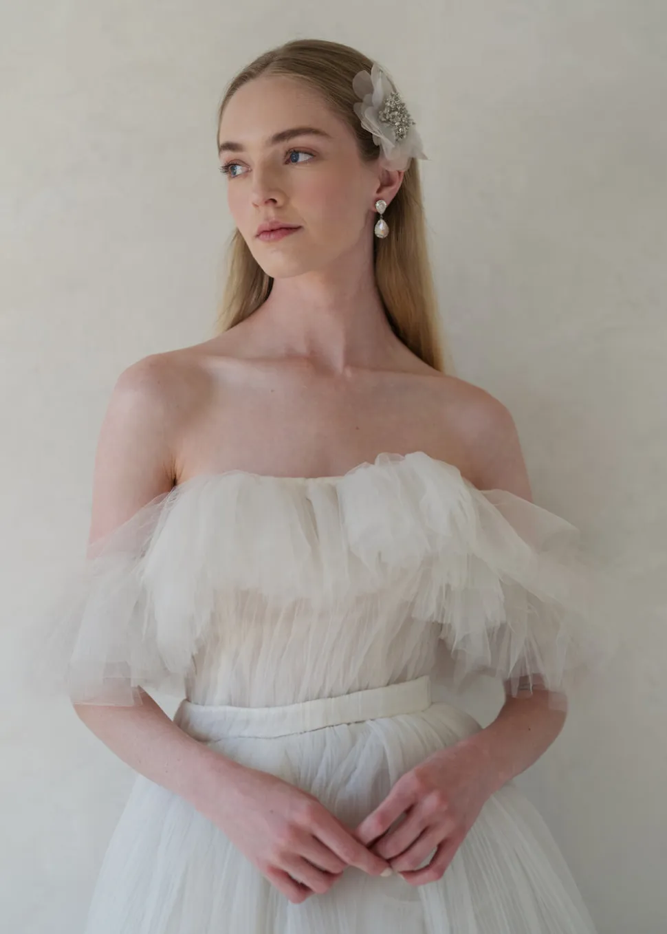 Chantrell Barrette in Cream