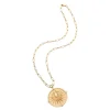 Charleston JW Original Pendant Coin Necklace